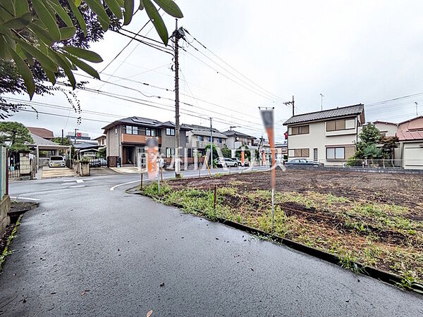 接道状況および現場風景　【日野市多摩平6丁目】