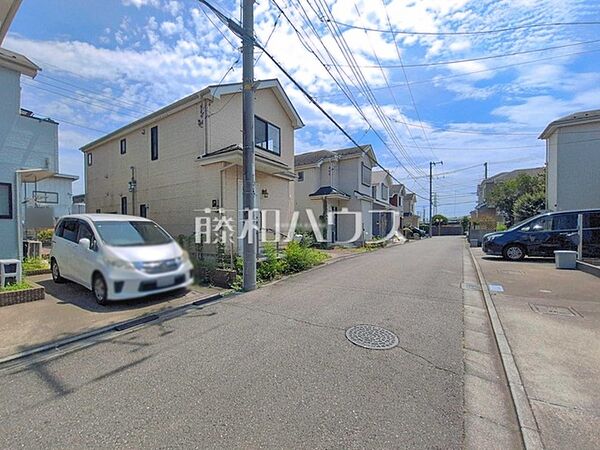 接道状況および現場風景　【東久留米市下里5丁目】