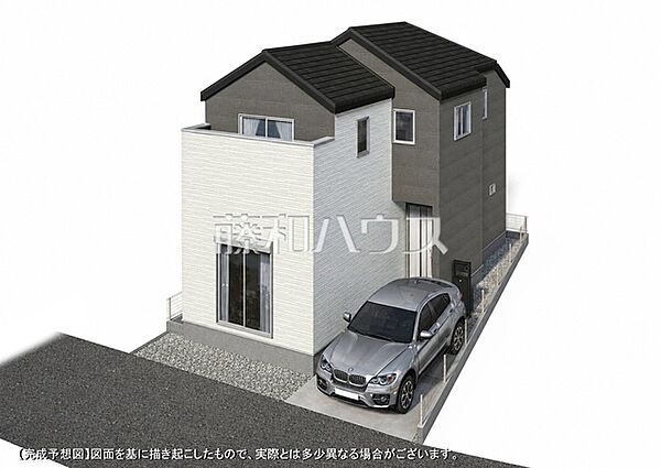 完成予想図・外観パース【西東京市中町6丁目】 周辺環境はもちろん日当たりや設備仕様など実際に行ってみないと分からないことも多くございます。営業担当がご案内いたしますので、お気軽にお問い合わせください。