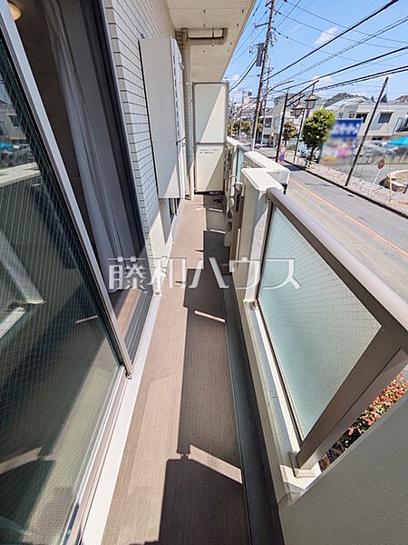 ≪バルコニー≫南向きバルコニーは洗濯物もよく乾きます♪【セイガステージ府中栄町】