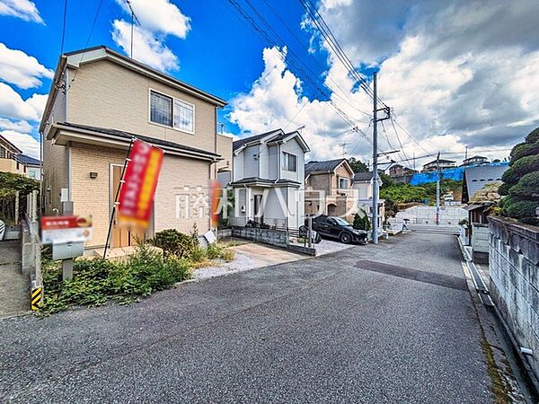 接道状況および現場風景　【八王子市館町】