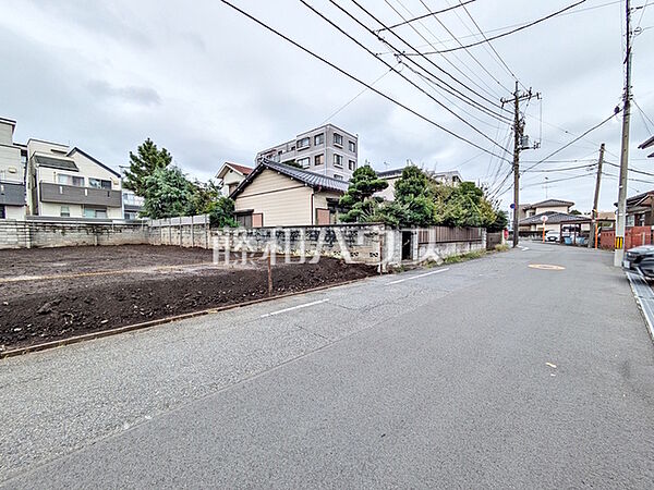 接道状況および現場風景　【日野市多摩平6丁目】