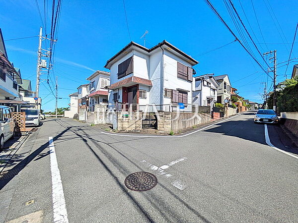 接道状況および現場風景　【八王子市めじろ台1丁目】