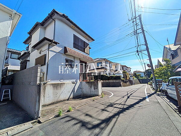 接道状況および現場風景　【八王子市めじろ台1丁目】
