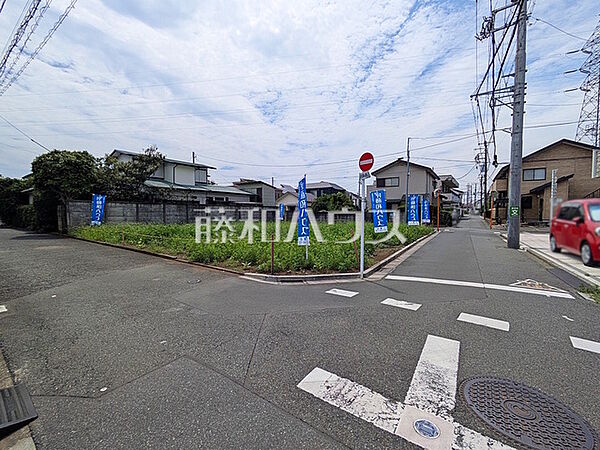 接道状況および現場風景　【三鷹市野崎2丁目】