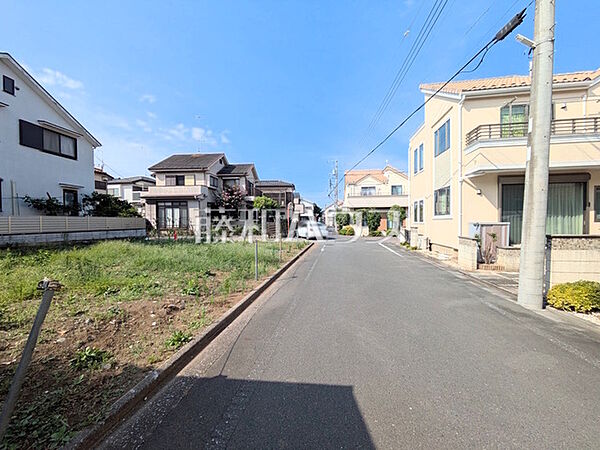 接道状況および現場風景　【東村山市久米川町4丁目】