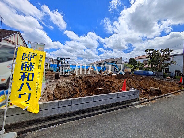 現場風景　【狛江市猪方3丁目】