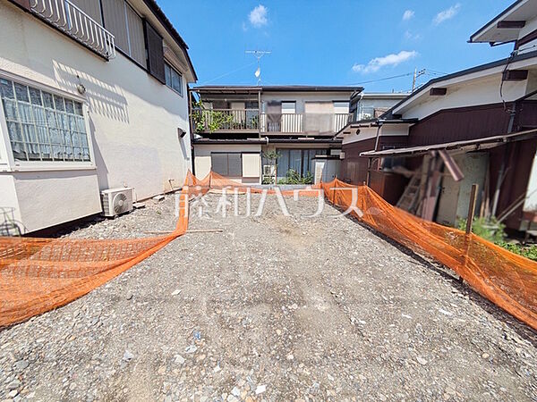 ≪現地外観≫綺麗な整形地のため、思い描いているイメージをカタチにしやすい土地　【府中市是政6丁目】