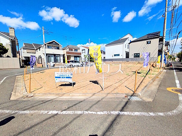 ≪現地外観≫京王線「飛田給」駅 徒歩15分☆全3区画の宅地分譲地が誕生！【府中市押立町5丁目】