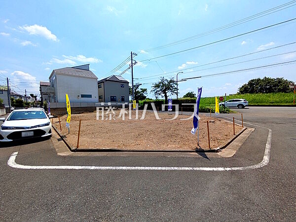 ≪現地写真≫綺麗な整形地のため、思い描いているイメージをカタチにしやすい土地　【府中市押立町5丁目】