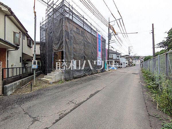 接道状況および現場風景　【八王子市横川町】