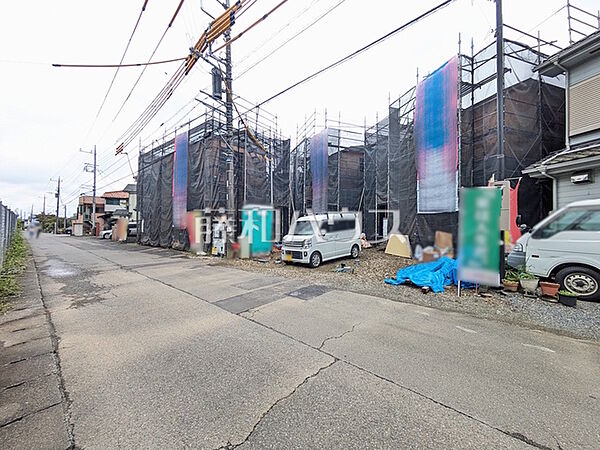 接道状況および現場風景　【八王子市横川町】