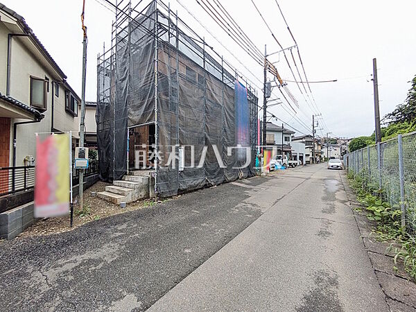 接道状況および現場風景　【八王子市横川町】