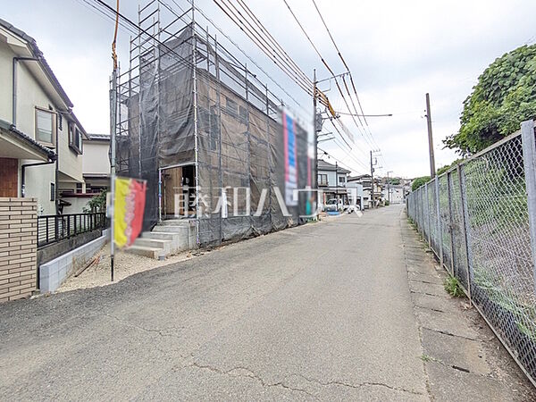 接道状況および現場風景　【八王子市横川町】