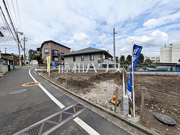 接道状況および現場風景　【府中市小柳町2丁目】