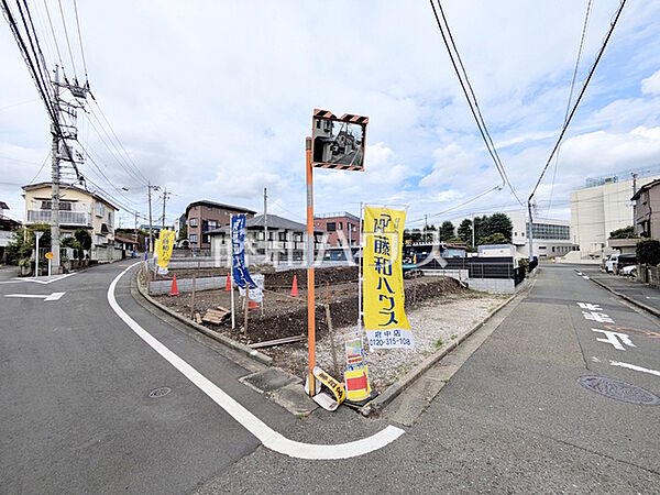 接道状況および現場風景　【府中市小柳町2丁目】