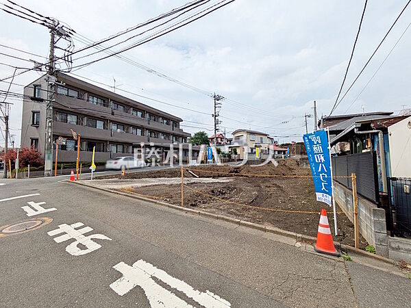≪現地外観≫建築条件はございませんので、ライフスタイルに合わせた自由なマイホームづくりが可能です。　【府中市小柳町2丁目】