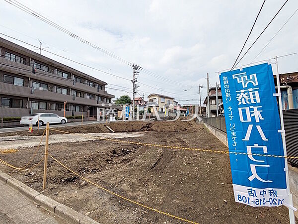 ≪現地外観≫当社オリジナルの注文建築システム「ハウス会」では、お客様のご要望に合わせて建築会社をご紹介いたします。　【府中市小柳町2丁目】
