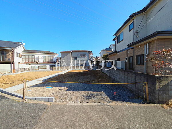 B号地　現地写真　当社オリジナル注文住宅サポートシステム「ハウス会」で、信頼のおける建築会社のご紹介も承ります。プレゼン見積もり等お気軽にお問合せ下さい。【日野市百草】