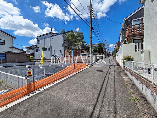 接道状況および現場風景　【国分寺市西町2丁目】