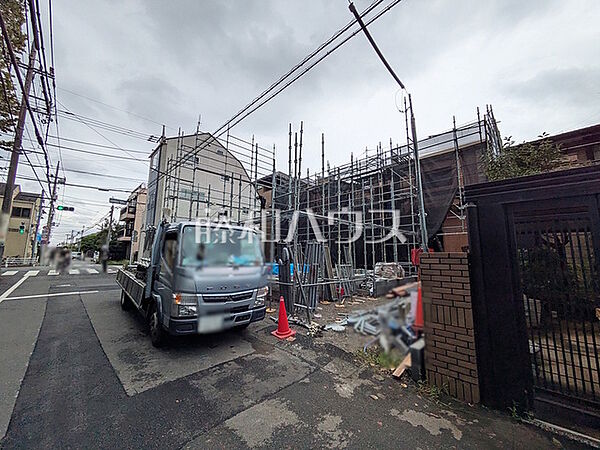 接道状況および現場風景　【小金井市緑町3丁目】