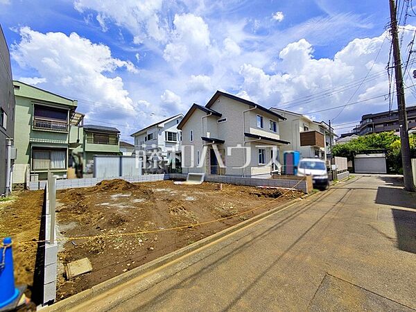 接道状況および現場風景　【府中市北山町4丁目】