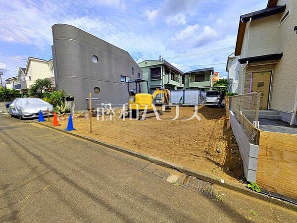 接道状況および現場風景　【府中市北山町4丁目】