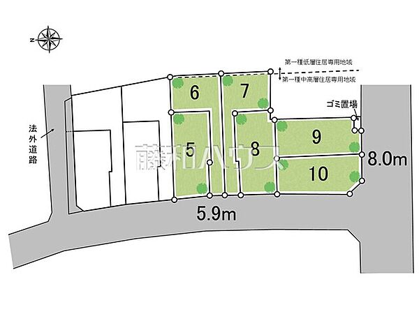 区画図