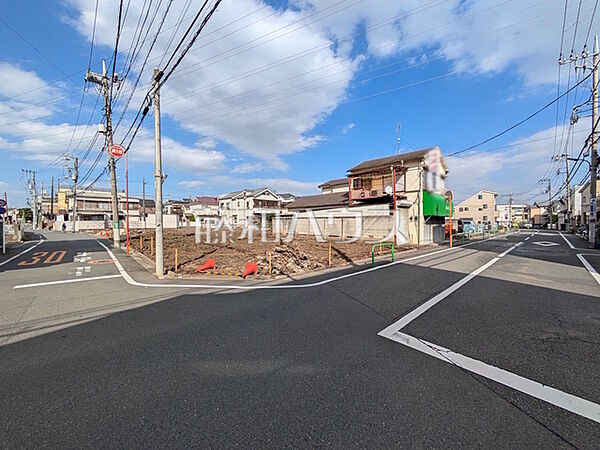 接道状況および現場風景　【練馬区西大泉5丁目】