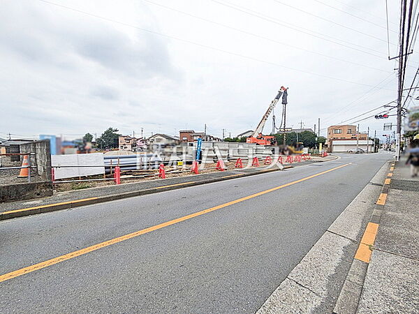 接道状況および現場風景　【東村山市恩多町5丁目】
