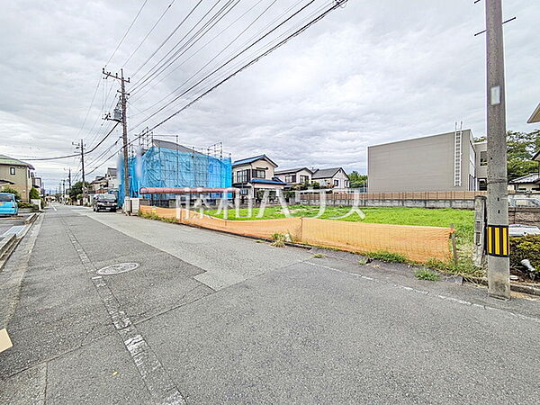 接道状況および現場風景　【日野市多摩平7丁目】