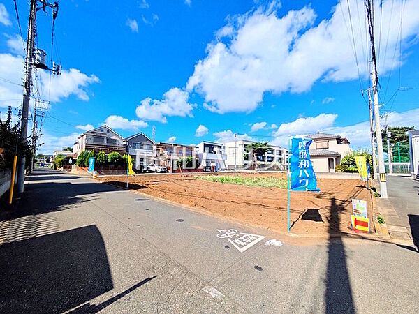 接道状況および現場風景　【府中市栄町3丁目】