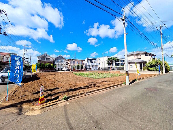 接道状況および現場風景　【府中市栄町3丁目】