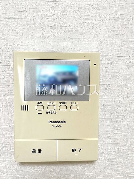 TVモニター付インターホン　【練馬区富士見台3丁目】 防犯に役立つTVモニター付インターホン