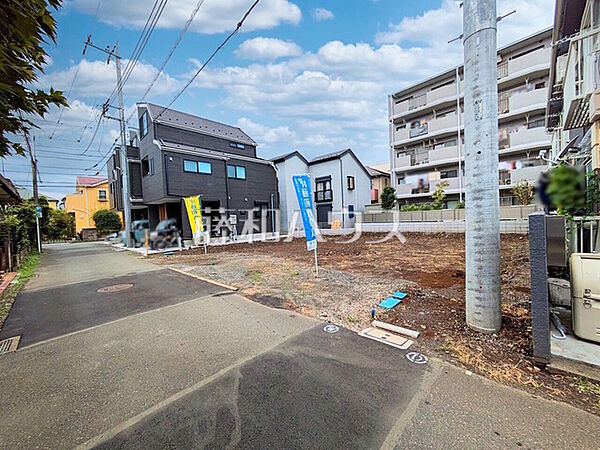 接道状況および現場風景　【国分寺市東戸倉2丁目】
