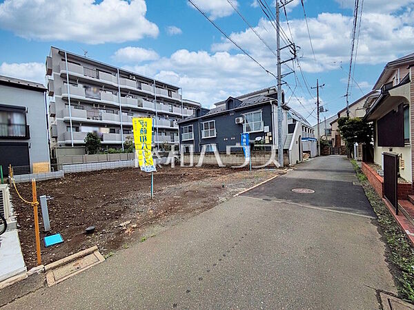 接道状況および現場風景　【国分寺市東戸倉2丁目】