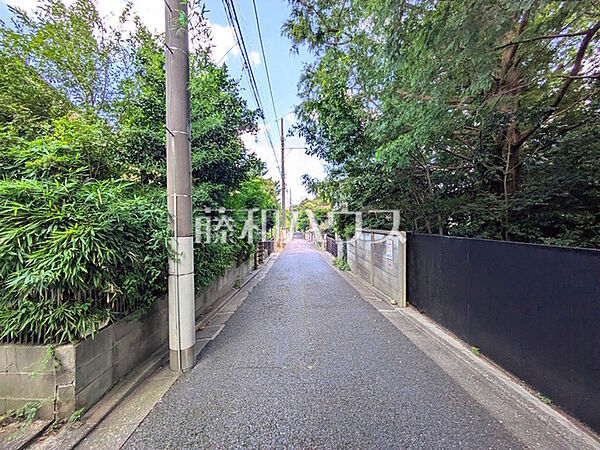 前面道路は南道路幅員4ｍとなっております。 南道路なので日当たり良好です♪