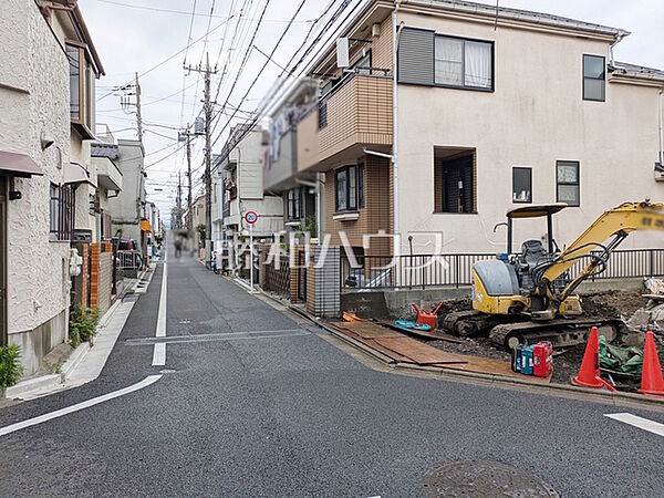 接道状況および現場風景　【練馬区田柄1丁目】