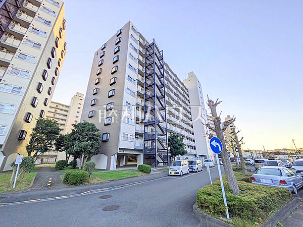 外観　【西武拝島ハイツ4号棟】