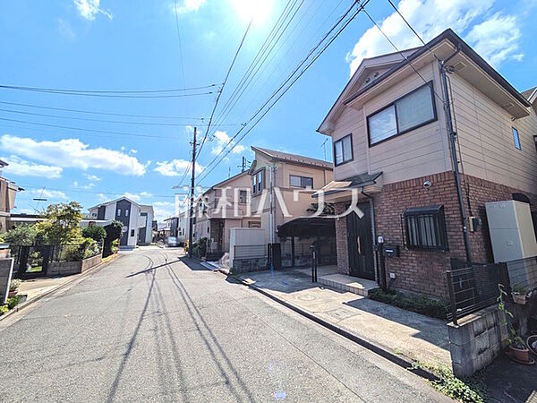 接道状況および現場風景　【東大和市中央4丁目】