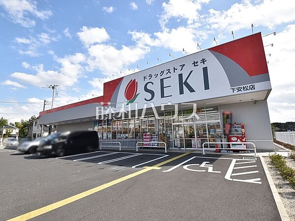 ドラッグストアセキ下安松店 (670m)