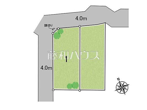 全体区画図　【東村山市恩多町5丁目】