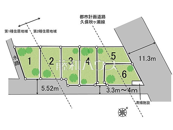 区画図