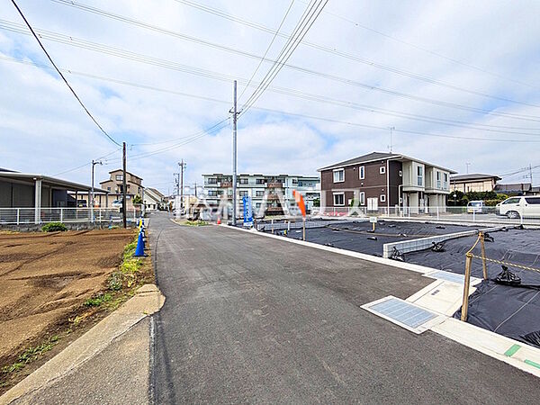 接道状況および現場風景　【志木市下宗岡3丁目】