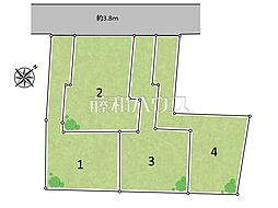 三鷹市牟礼6丁目 全4区画 建築条件付き売地 4号地