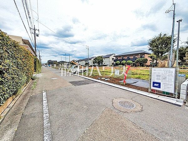 接道状況および現場風景　【東大和市仲原4丁目】