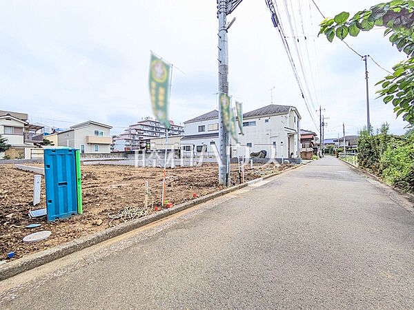 接道状況および現場風景　【東大和市南街5丁目】