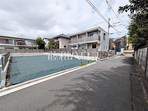 接道状況および現場風景　【武蔵野市吉祥寺北町5丁目】