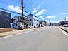 外観：接道状況および現場風景　【富士見市鶴瀬西3丁目】
