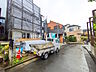 外観：接道状況および現場風景　【八王子市散田町4丁目】